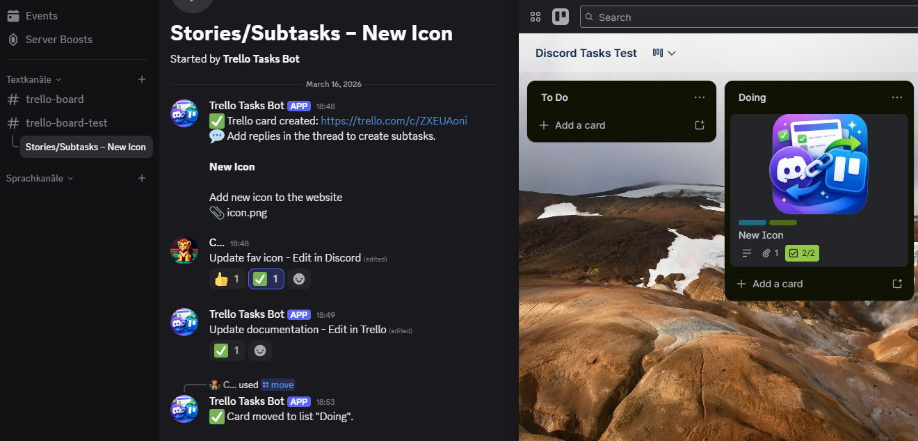 Discord confirmation thread